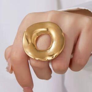 Gold Statement Ring